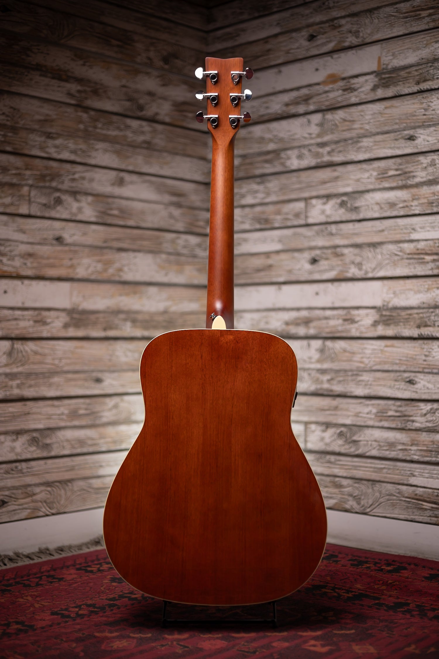 Yamaha FG-TA TransAcoustic Acoustic-Electric Dreadnought Guitar - Vintage Tint
