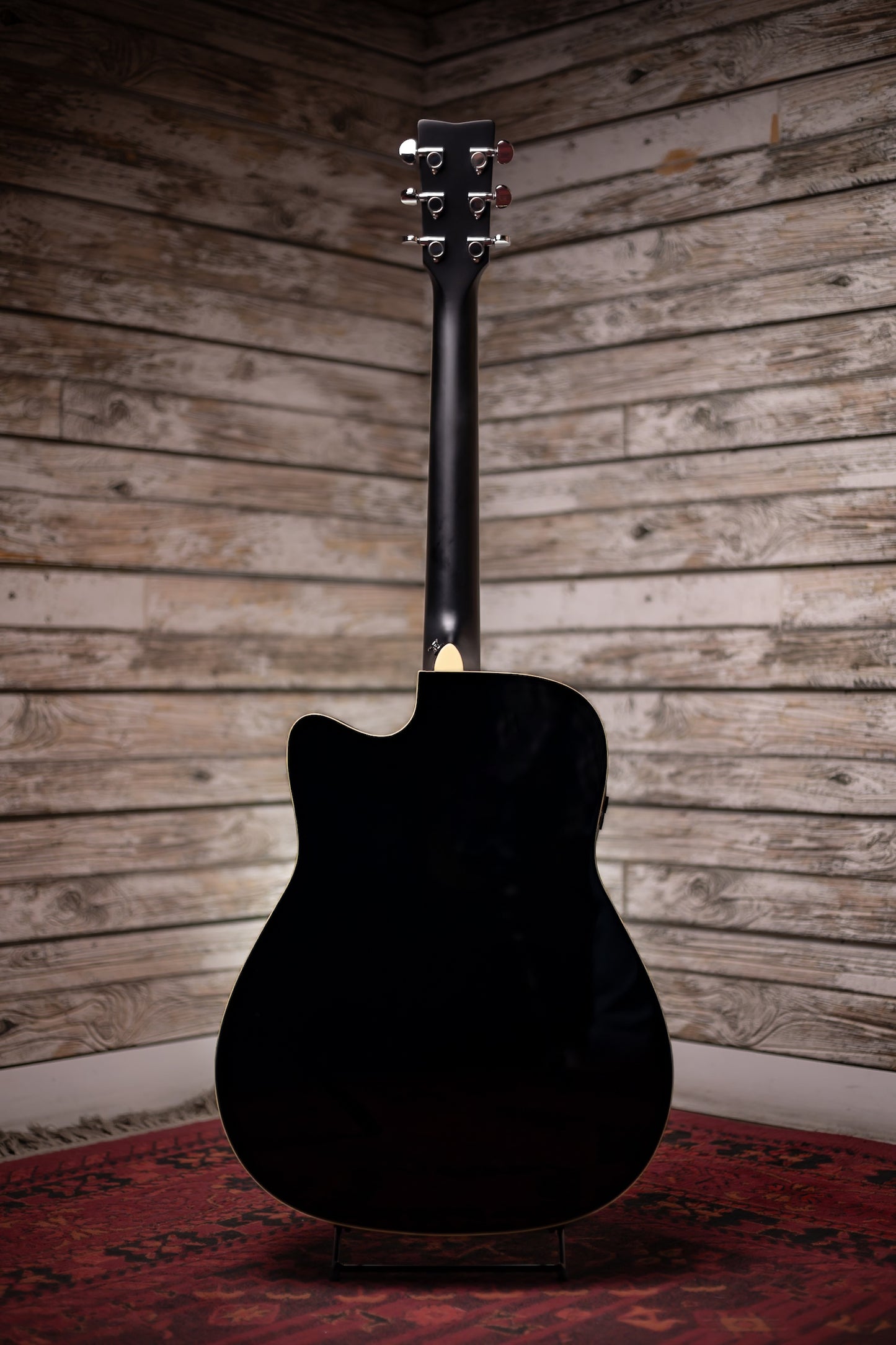 Yamaha FGC-TA TransAcoustic Guitar - Black