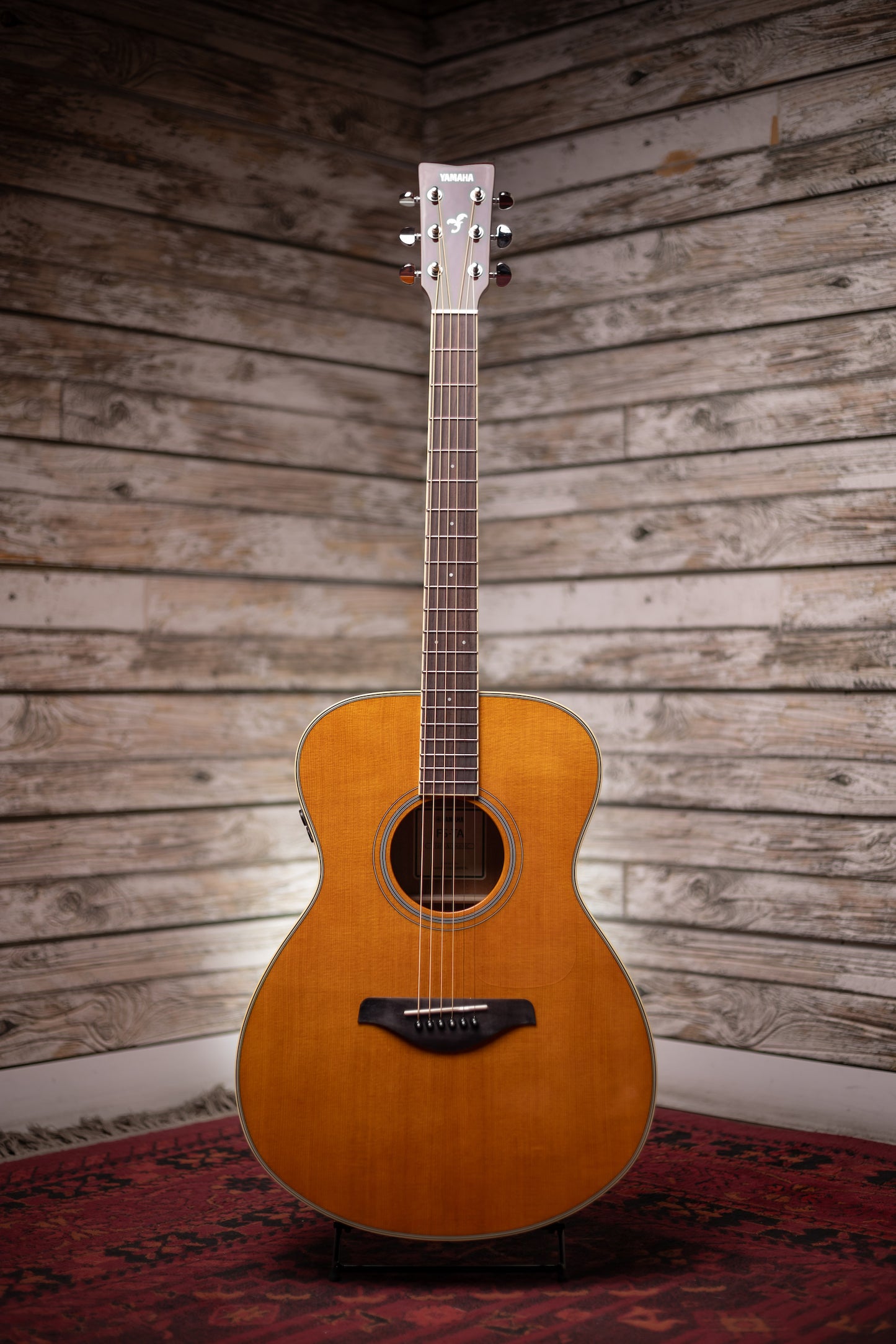 Yamaha FS-TA TransAcoustic Acoustic-Electric Concert Guitar - Vintage Tint