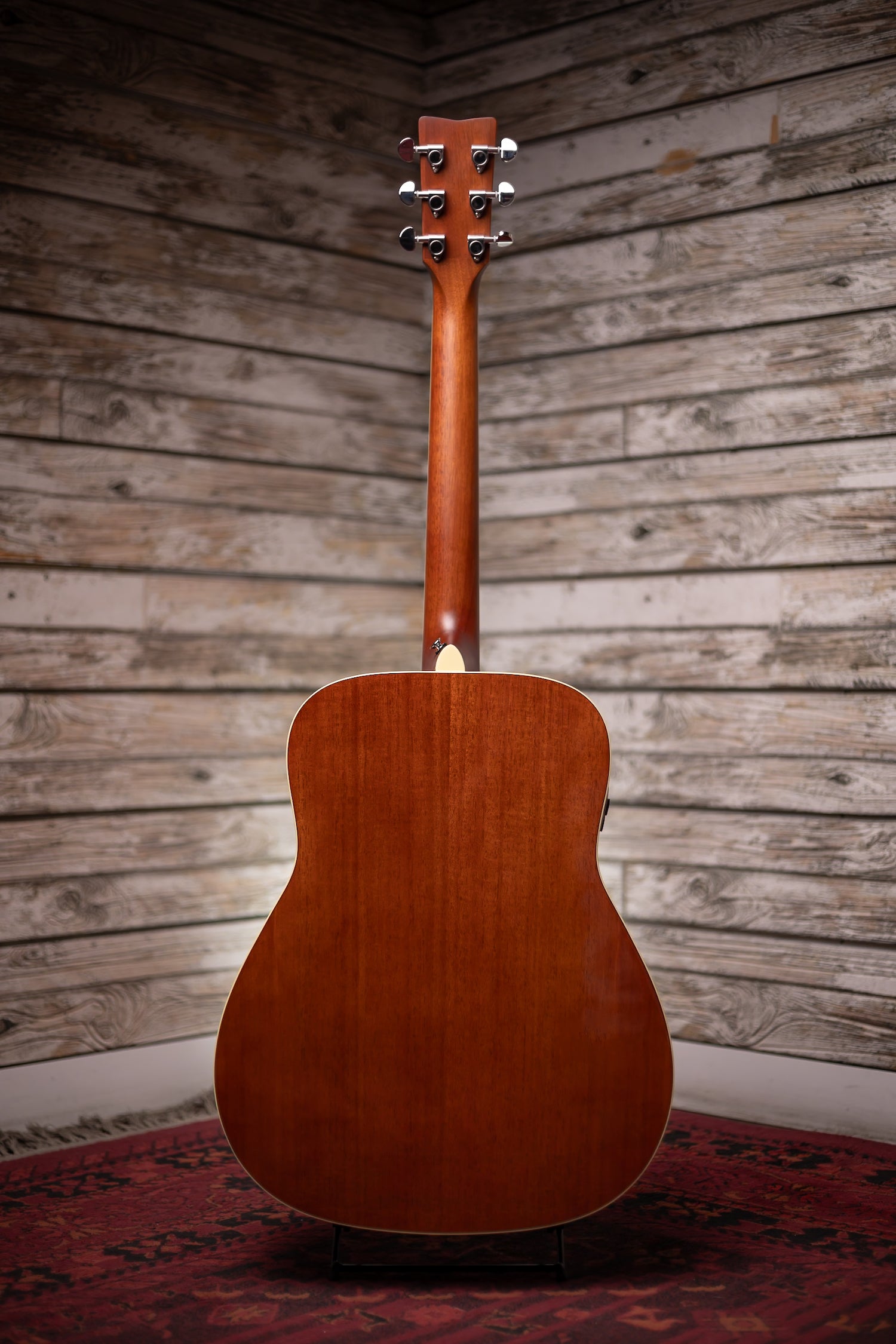 Yamaha FG-TA TransAcoustic Dreadnought Guitar - Brown Sunburst