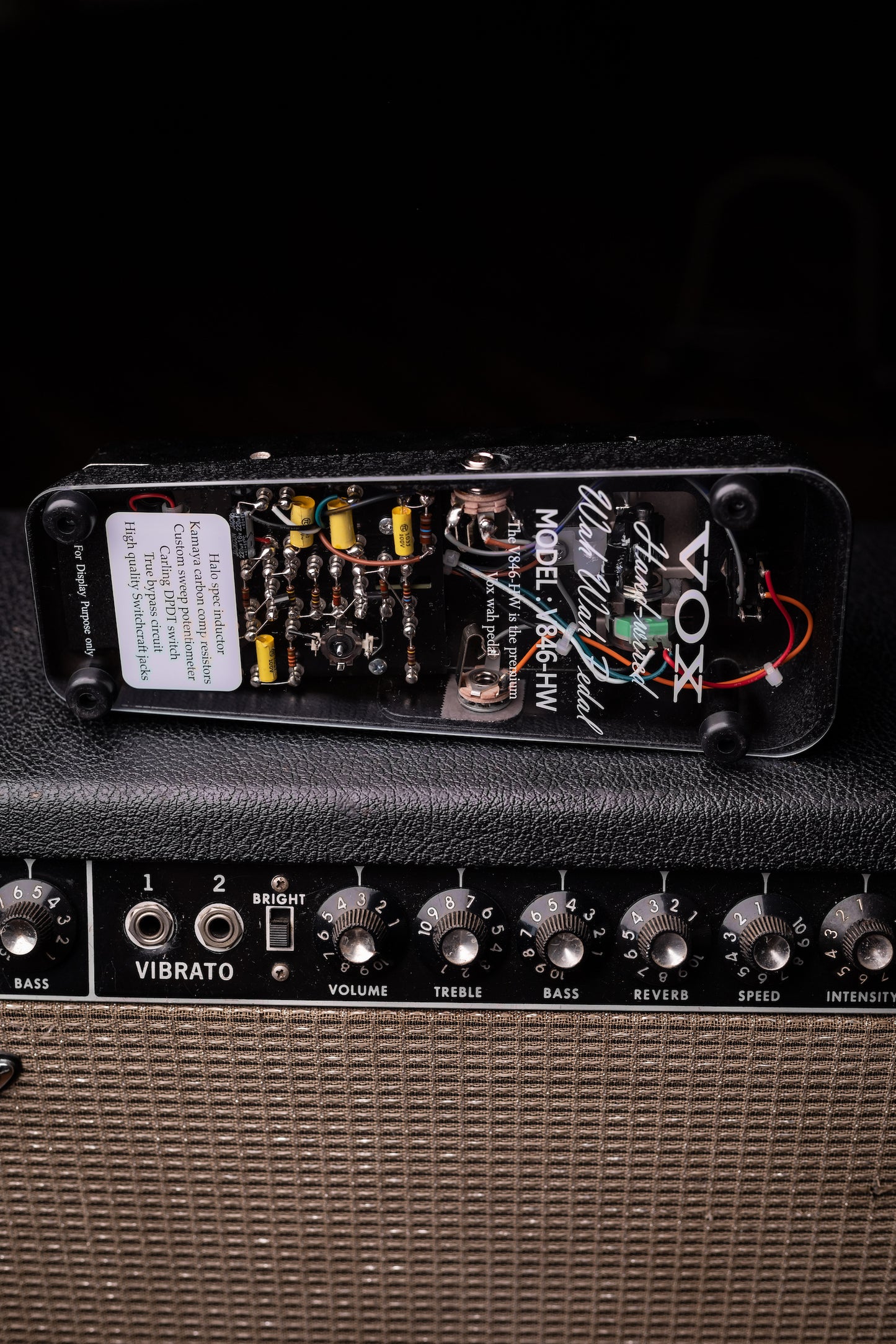 Vox V846HW Hand Wired Wah Pedal