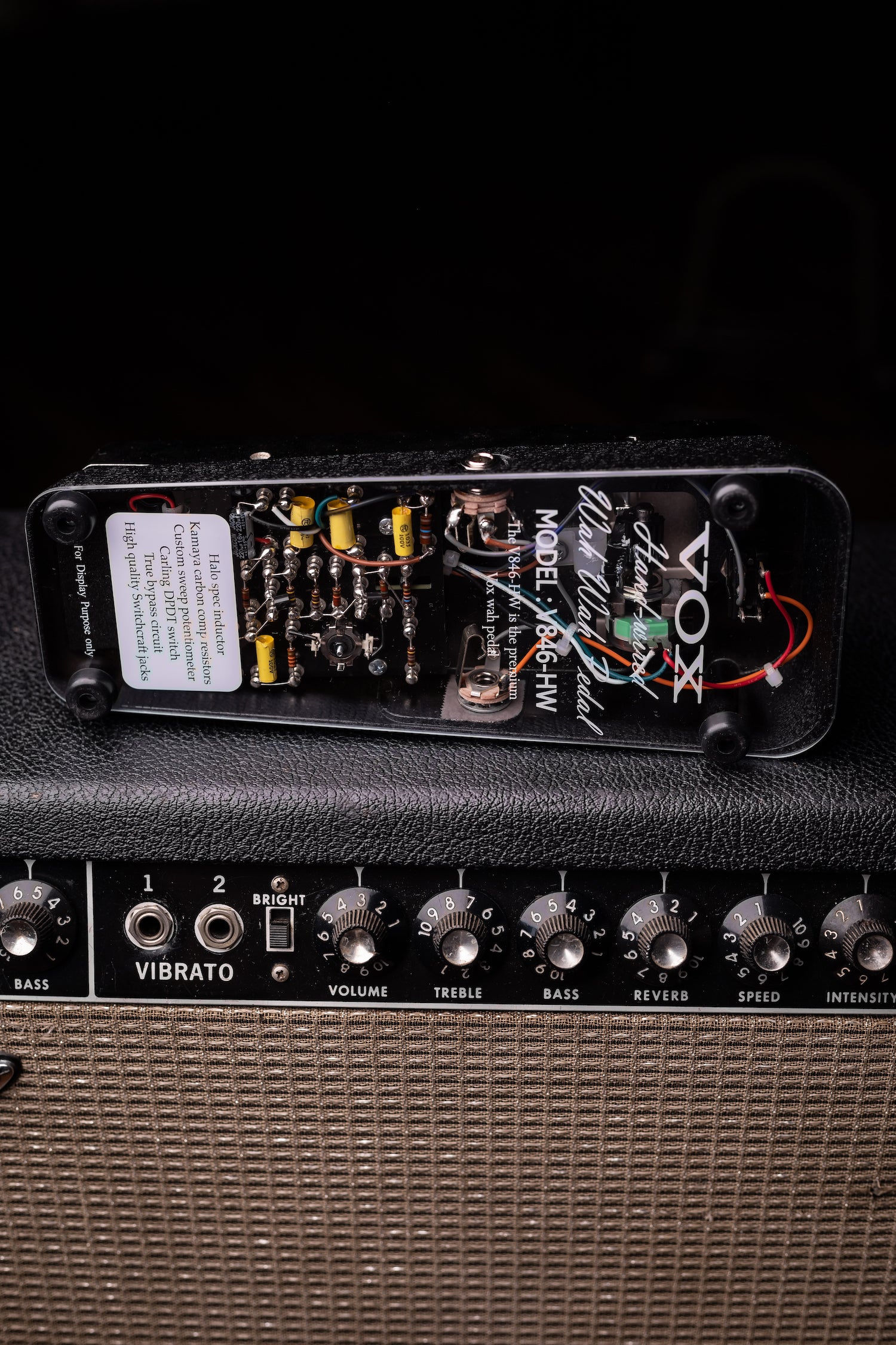 Vox V846HW Hand Wired Wah Pedal