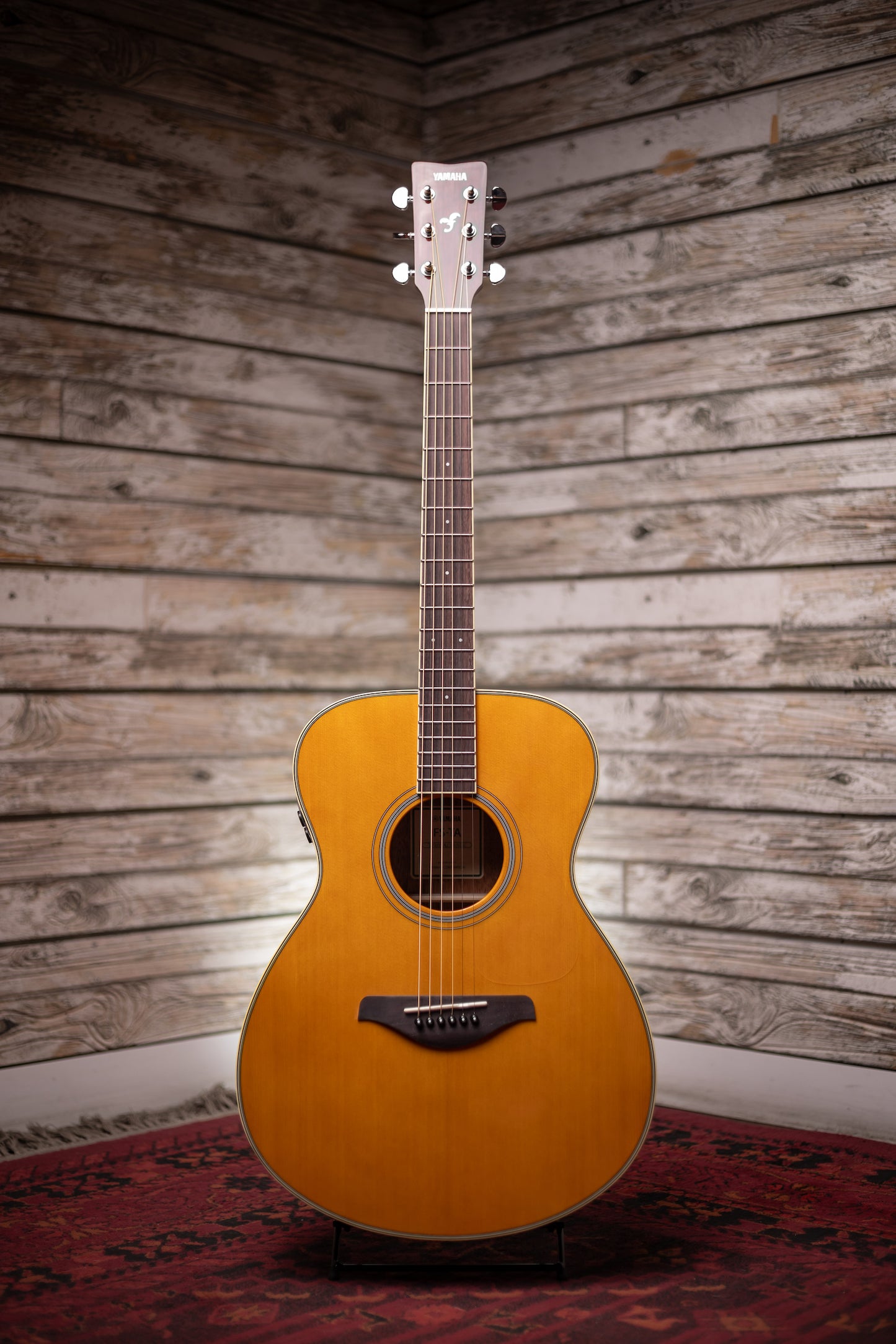 Yamaha FS-TA TransAcoustic Acoustic-Electric Concert Guitar - Vintage Tint