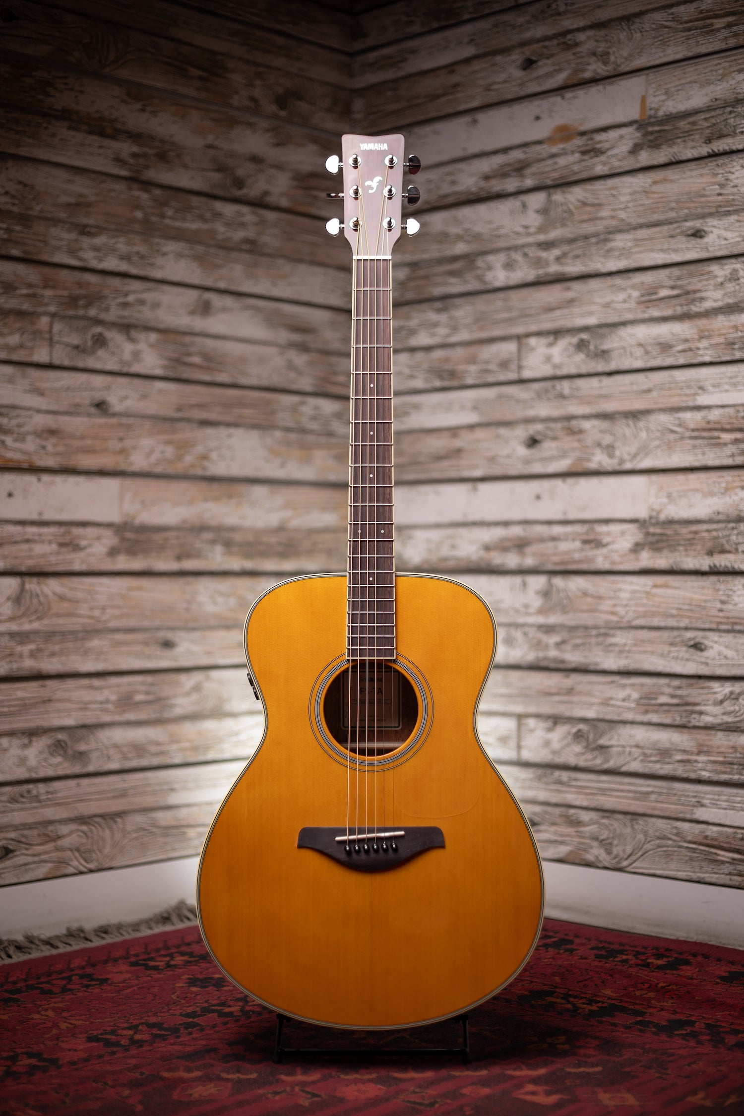 Yamaha FS-TA TransAcoustic Acoustic-Electric Concert Guitar - Vintage Tint
