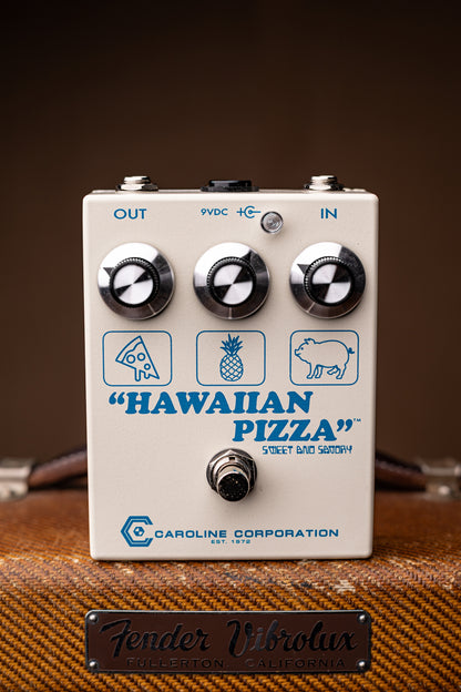 Caroline Guitar Company Hawaiian Pizza Sweet and Savory Fuzz Pedal