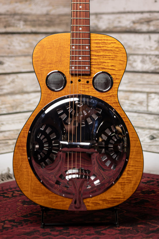 Epiphone Dobro Hound Dog Round Neck Resonator - Vintage Brown