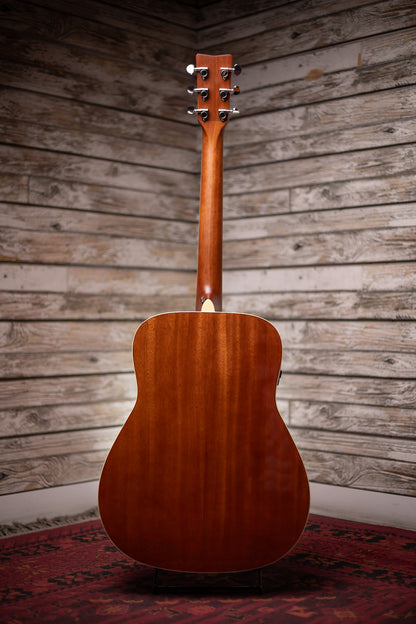 Yamaha FG-TA TransAcoustic Acoustic-Electric Dreadnought Guitar - Vintage Tint