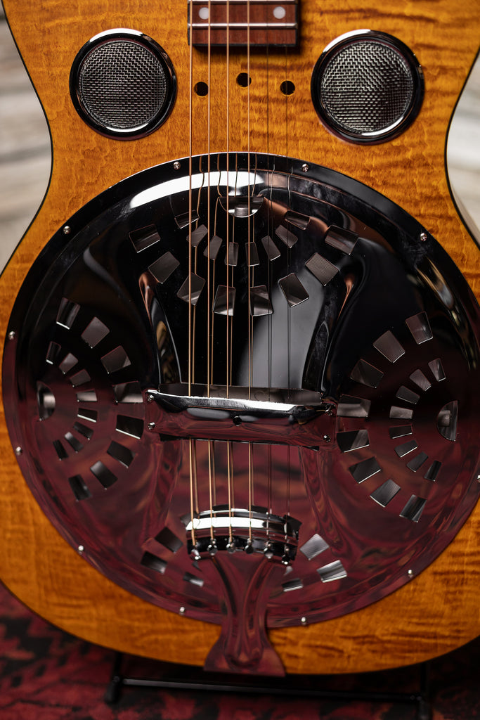 Epiphone Dobro Hound Dog Round Neck Resonator - Vintage Brown