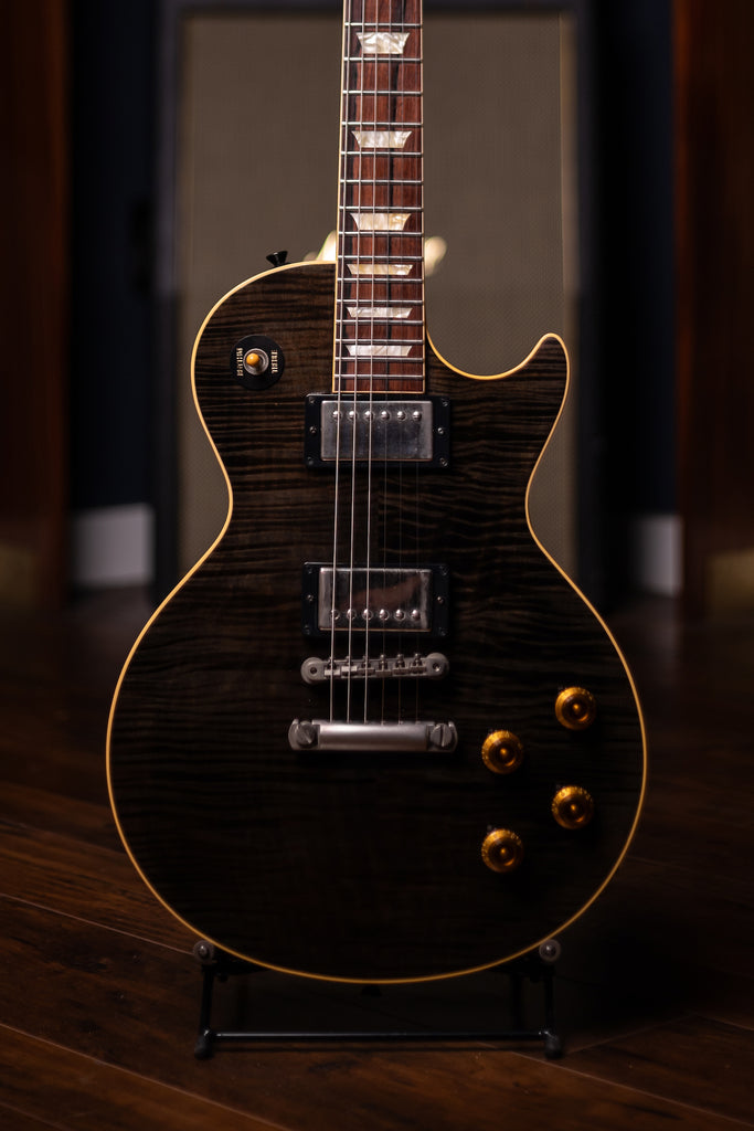 2004 Gibson Custom Shop 1959 Les Paul Reissue Custom Order 1 of 1 Electric Guitar - Desert Trans Black