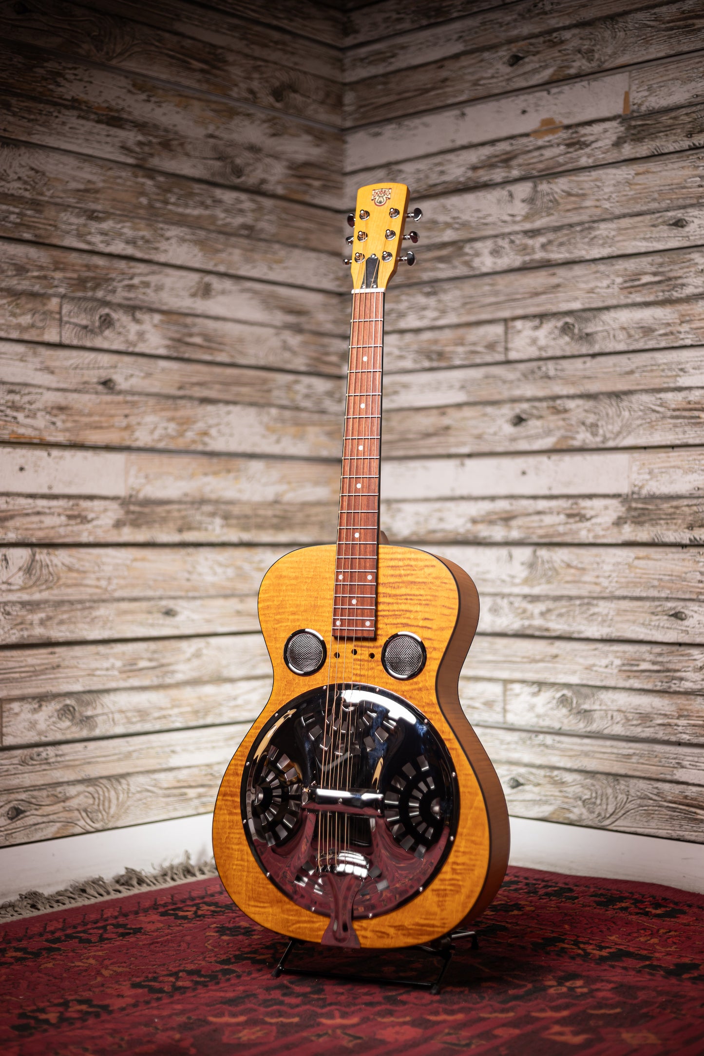 Epiphone Dobro Hound Dog Round Neck Resonator - Vintage Brown