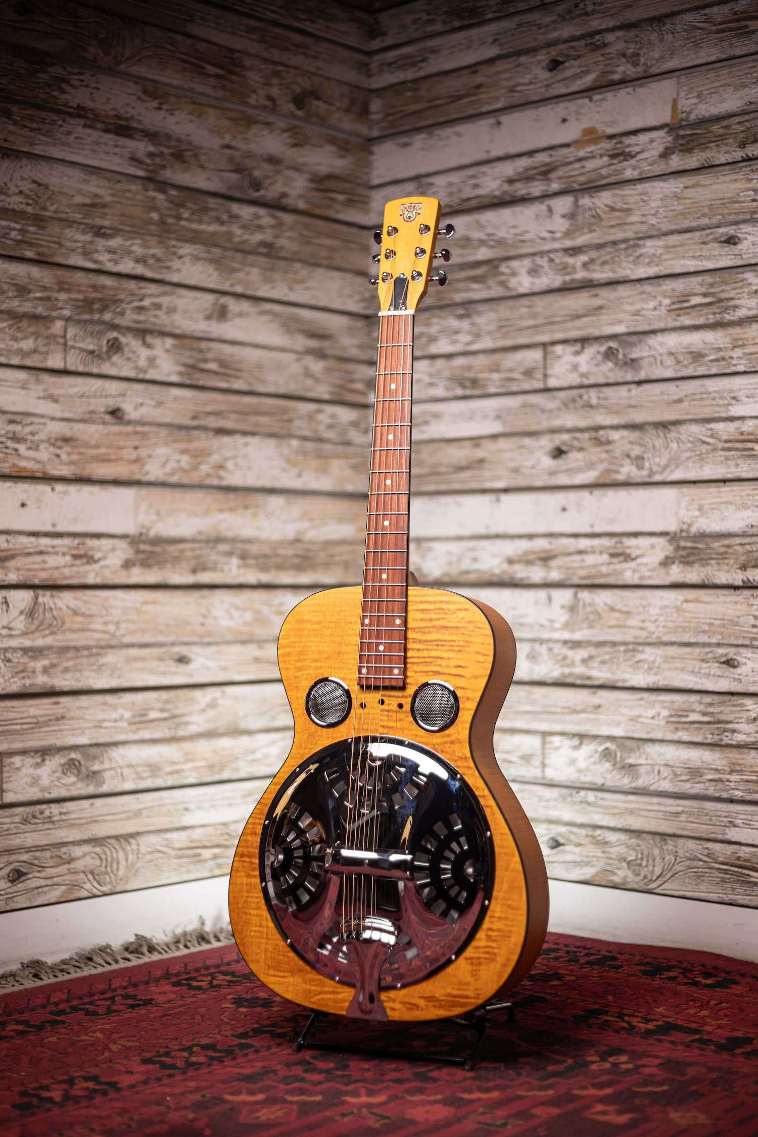 Epiphone Dobro Hound Dog Round Neck Resonator - Vintage Brown