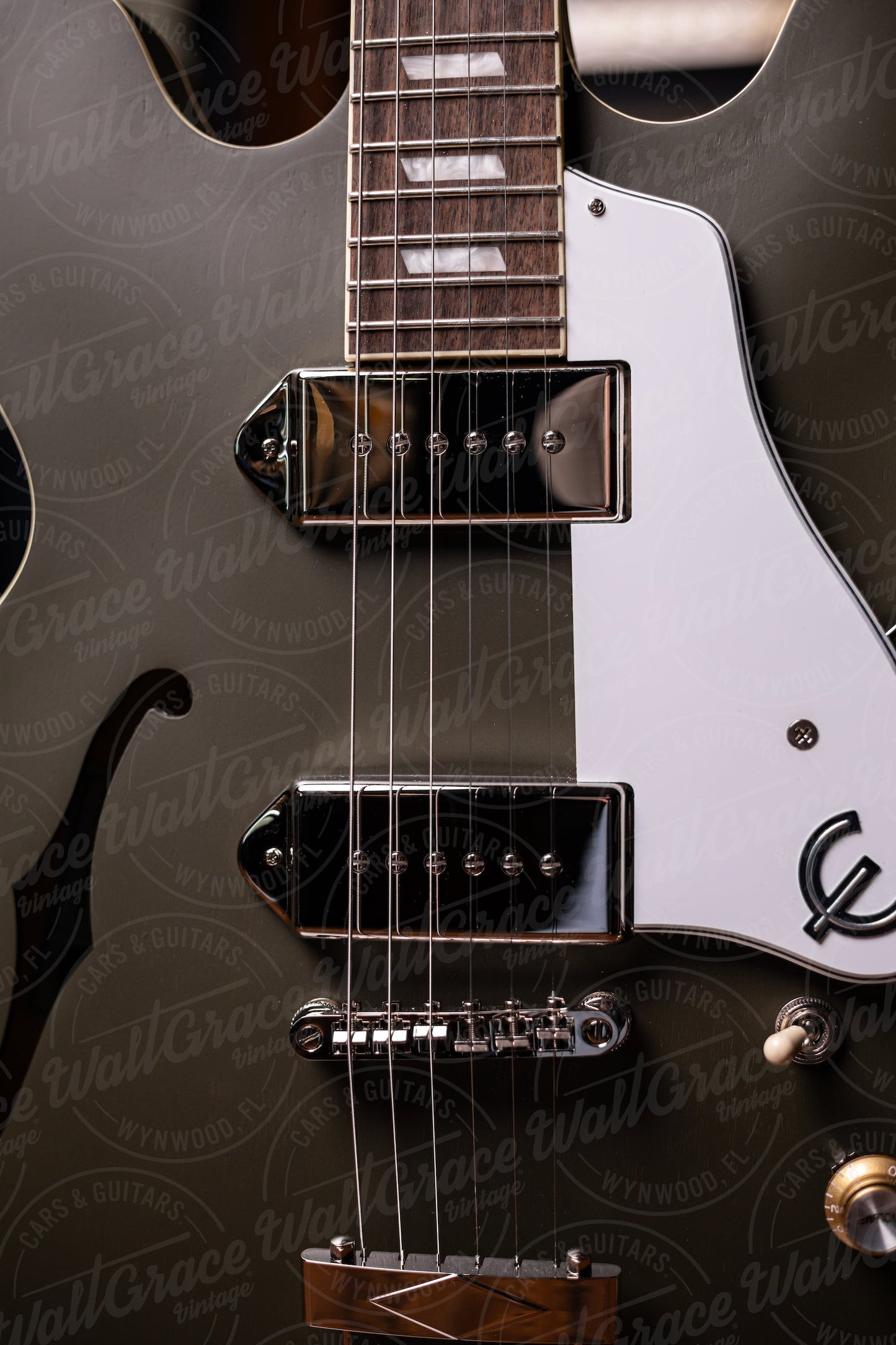 Epiphone Casino Worn Electric Guitar - Worn Olive Drab