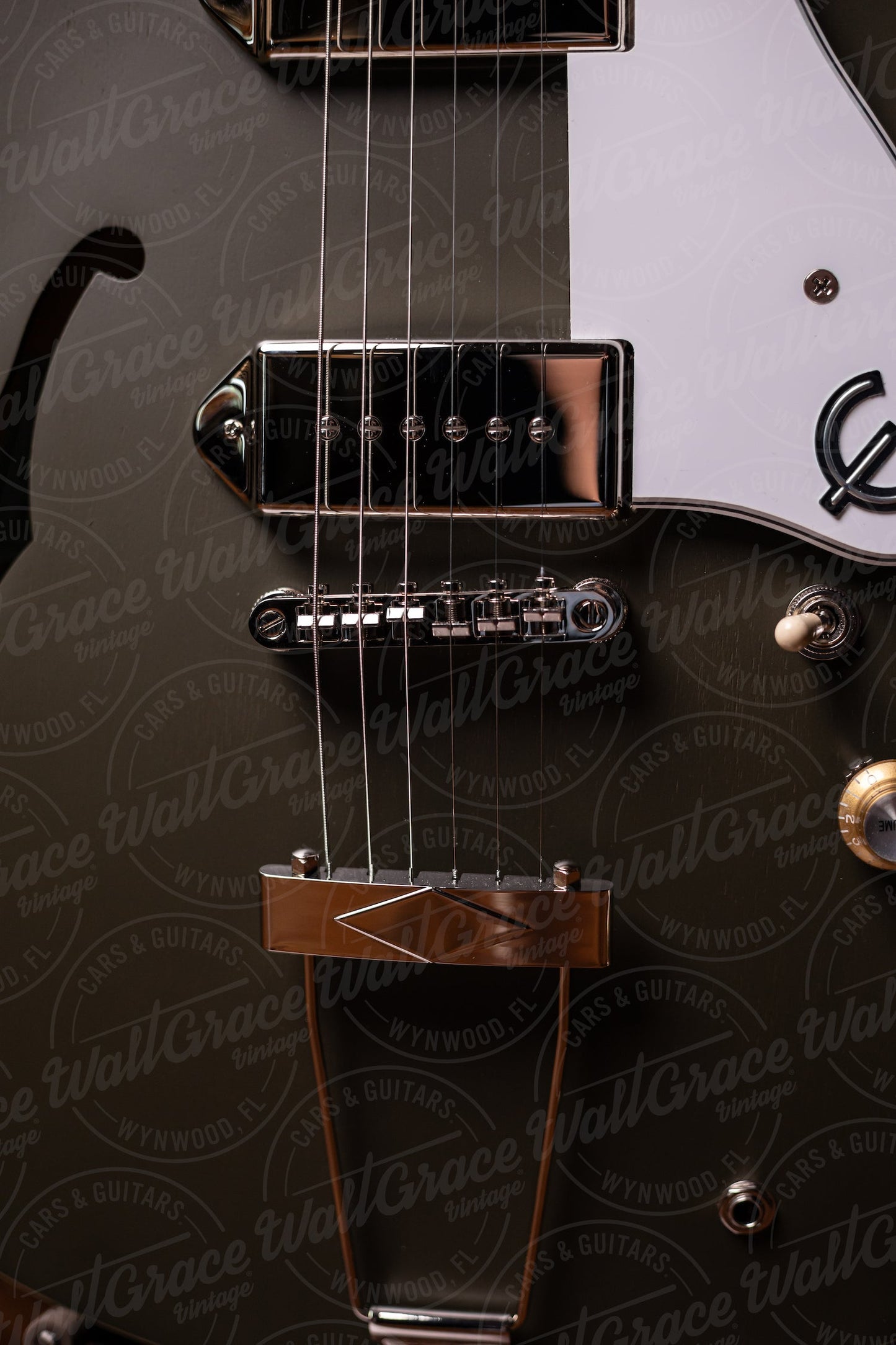 Epiphone Casino Worn Electric Guitar - Worn Olive Drab