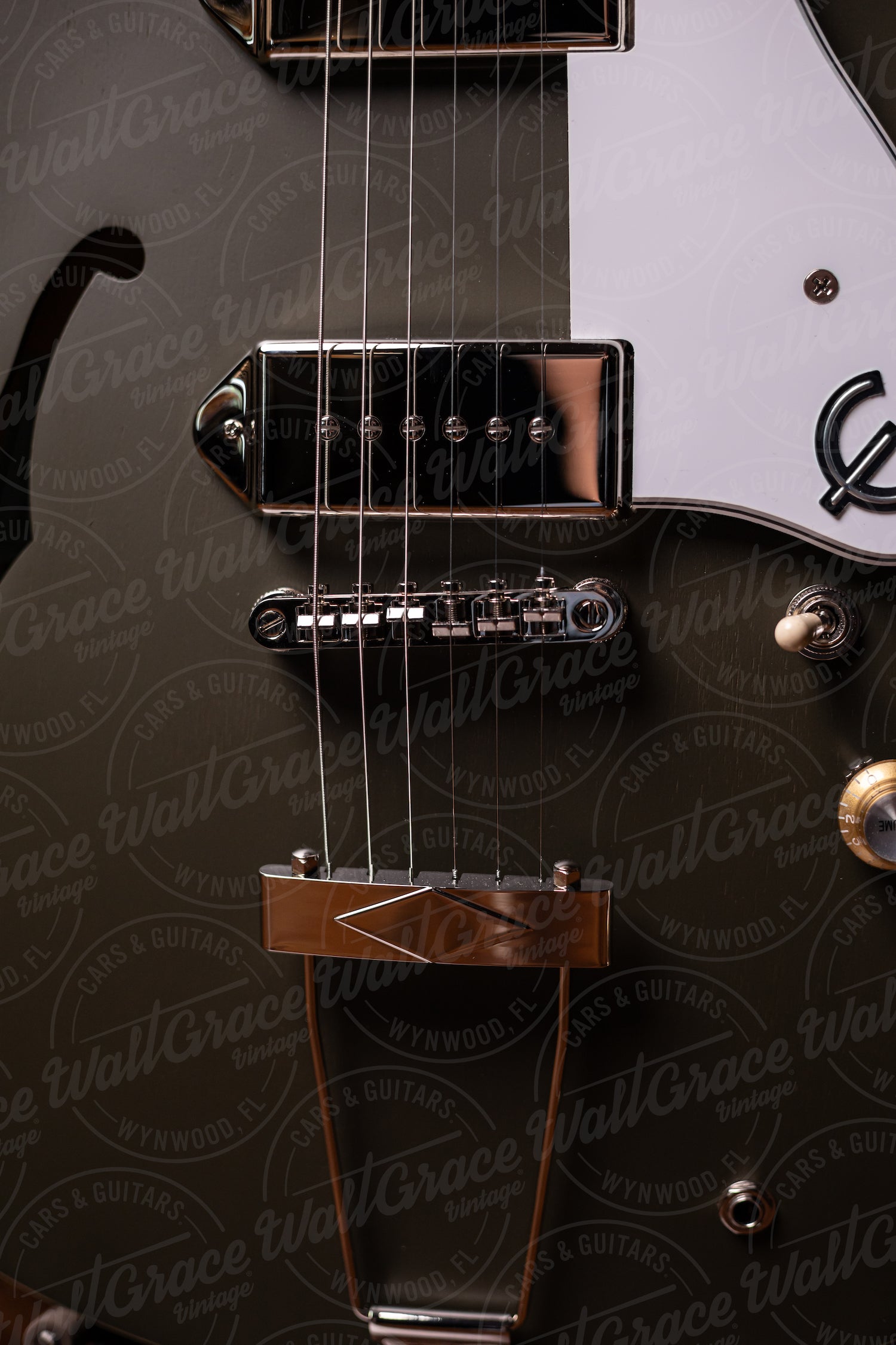 Epiphone Casino Worn Electric Guitar - Worn Olive Drab