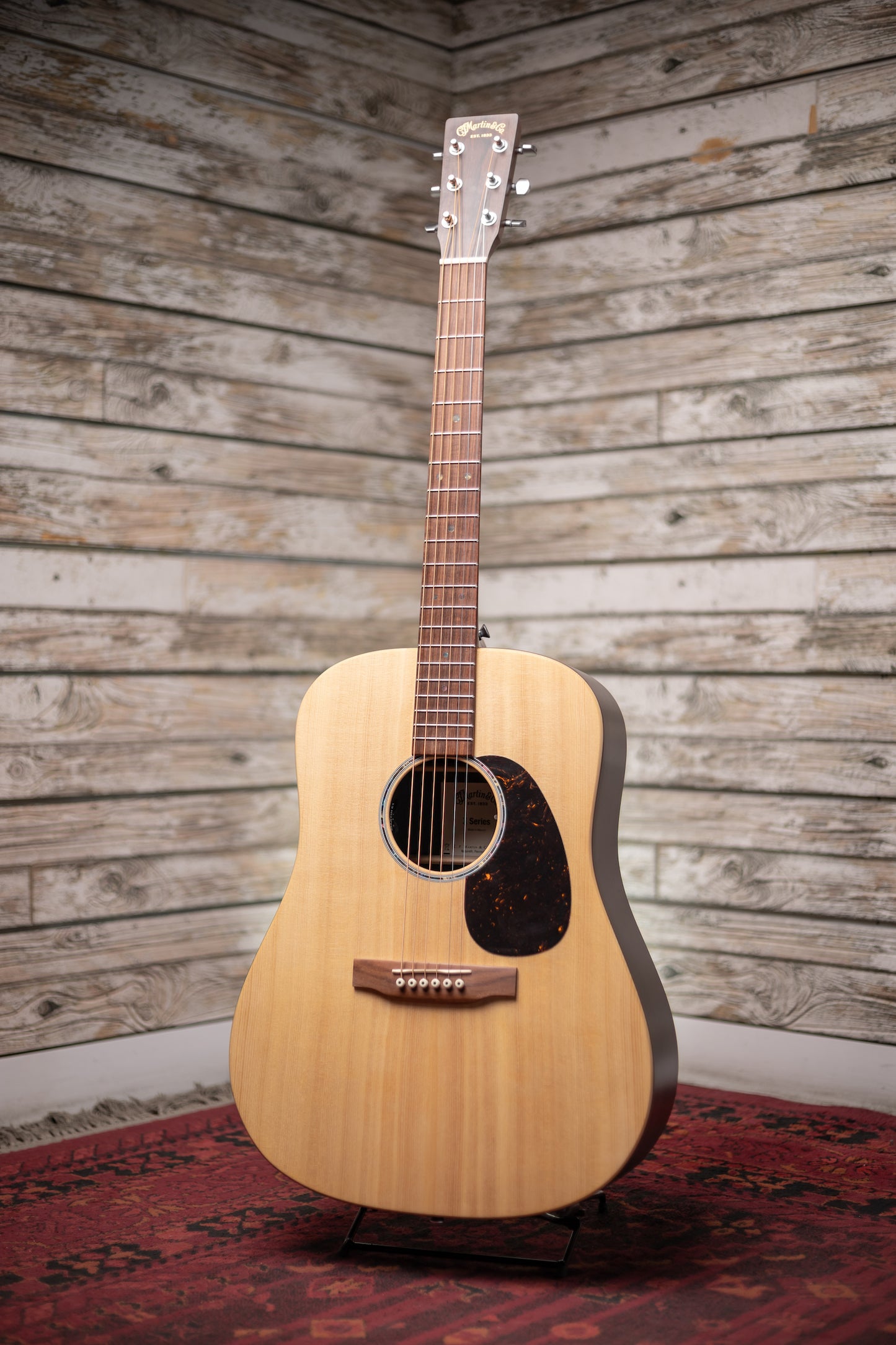 Martin D-X2E Dreadnought Acoustic/Electric Guitar - Brazilian Rosewood HPL