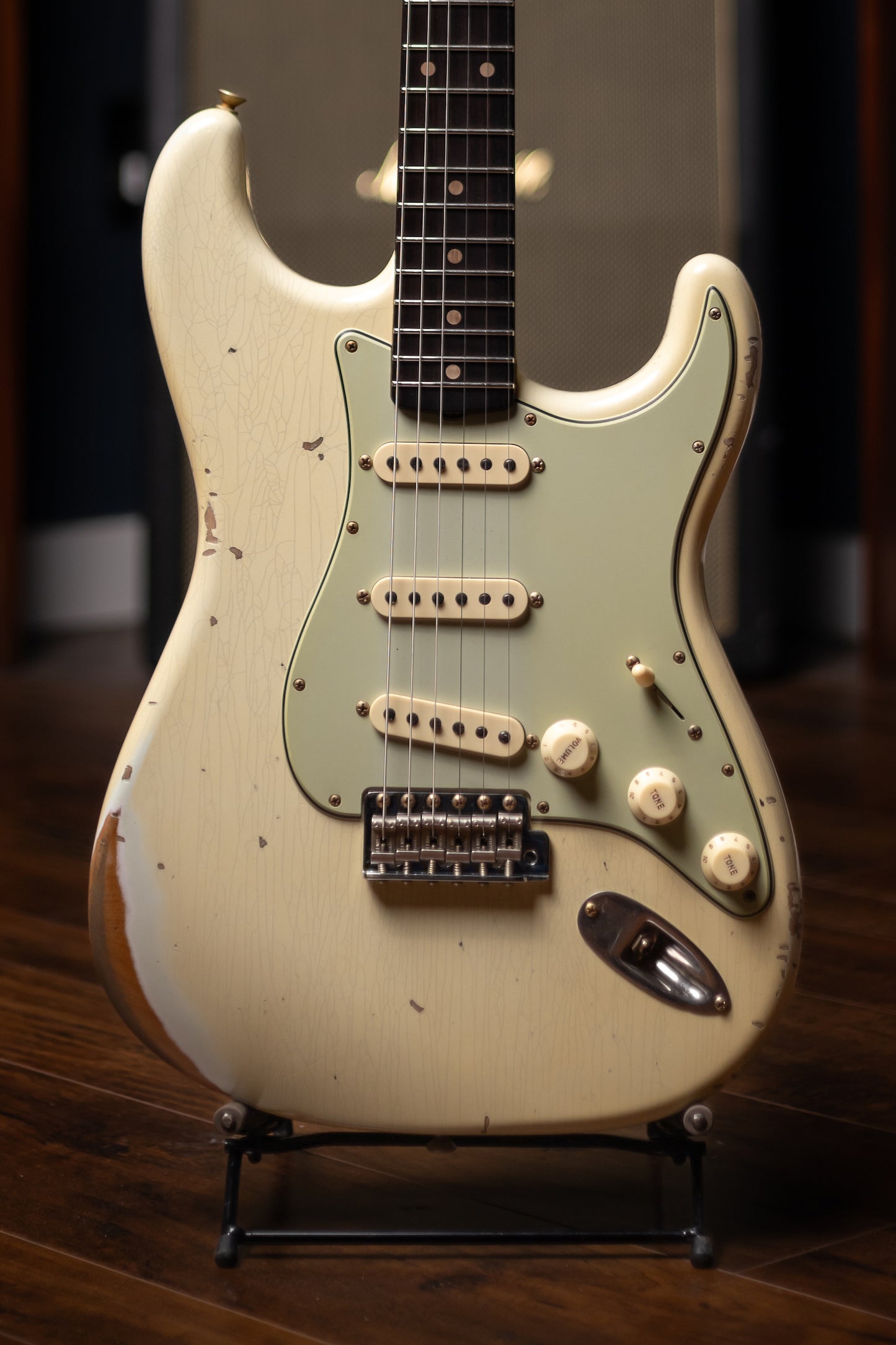 Fender Custom Shop LR25 60's Dual Mag II Stratocaster Electric Guitar - Tomatillo Green