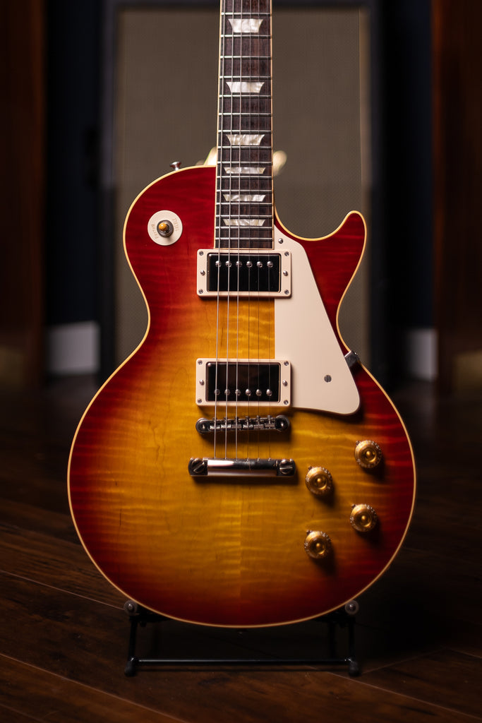 2009 Gibson Custom Shop 1959 Les Paul Reissue 50th Anniversary Electric Guitar - Cherry Sunburst