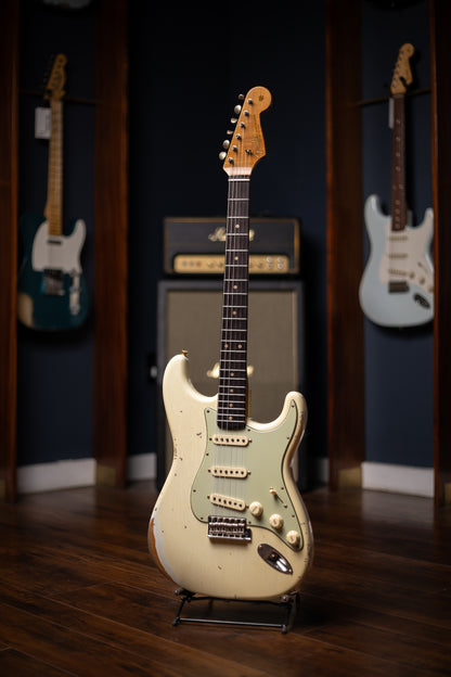 Fender Custom Shop LR25 60's Dual Mag II Stratocaster Electric Guitar - Tomatillo Green