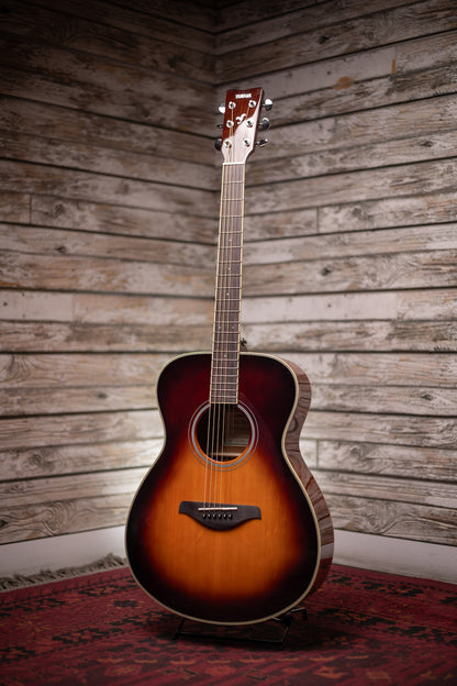 Yamaha FS-TA TransAcoustic Concert Acoustic Guitar - Brown Sunburst