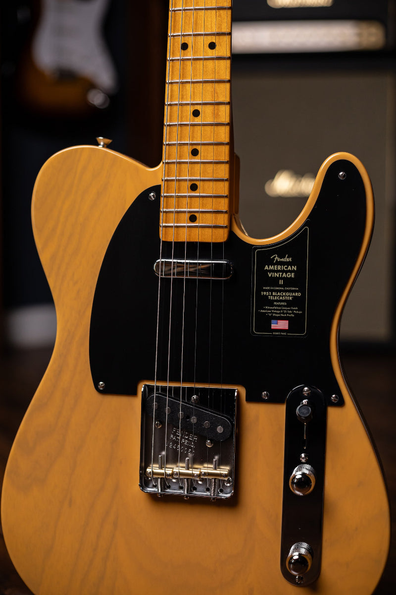 Fender American Vintage II 1951 Telecaster® Electric Guitar - Butterscotch Blonde