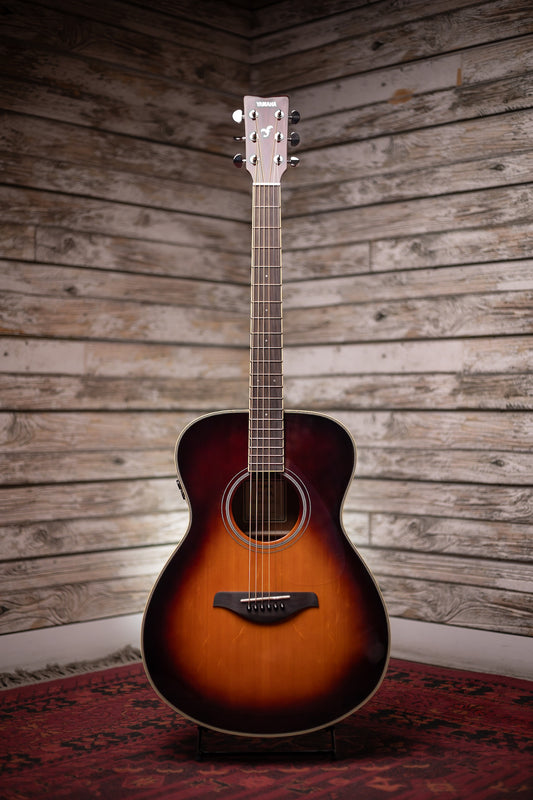 Yamaha FS-TA TransAcoustic Concert Acoustic Guitar - Brown Sunburst