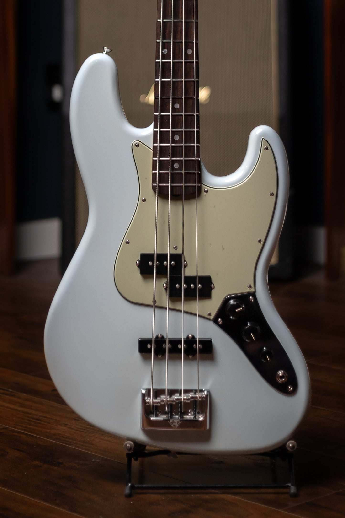 Fender Custom Shop Limited Edition Jazz Bass Special NOS Electric Bass - Aged Sonic Blue