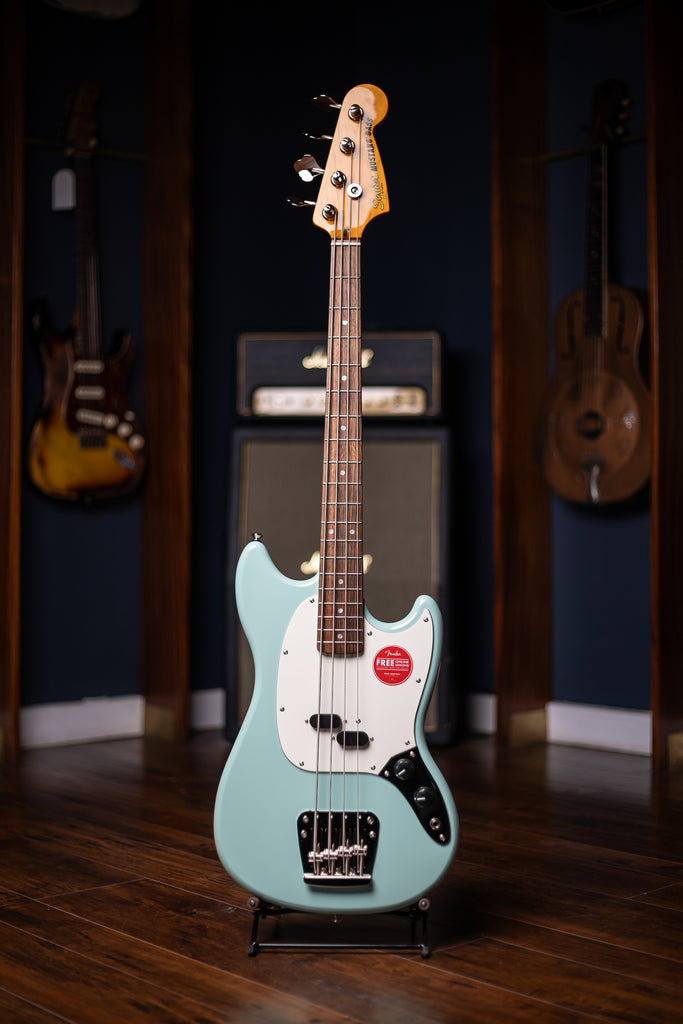 Squier Classic Vibe '60s Mustang Bass Guitar - Seafoam Green