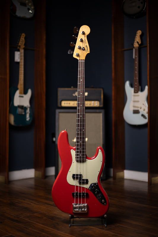 Fender Custom Shop Limited Edition Jazz Bass Special NOS Electric Bass - Aged Dakota Red