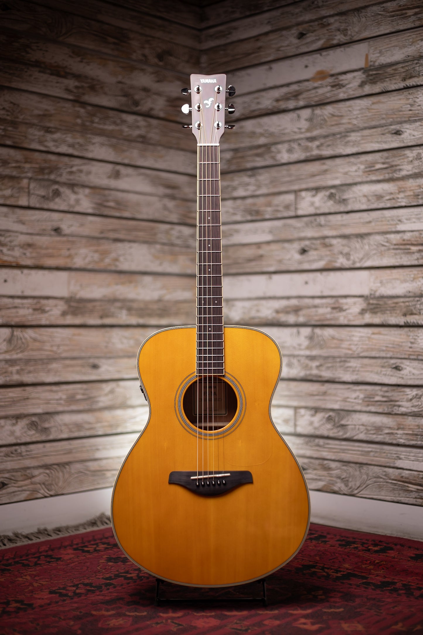 Yamaha FS-TA TransAcoustic Acoustic-Electric Concert Guitar - Vintage Tint