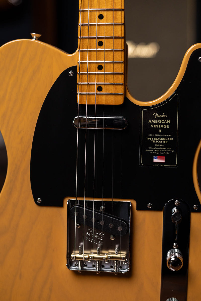 Fender American Vintage II 1951 Telecaster® Electric Guitar - Butterscotch Blonde
