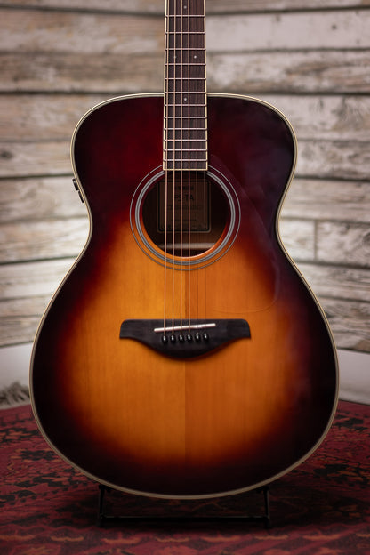 Yamaha FS-TA TransAcoustic Concert Acoustic Guitar - Brown Sunburst