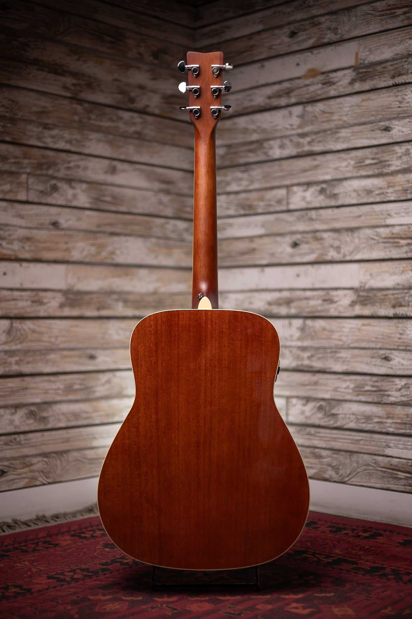 Yamaha FG-TA TransAcoustic Dreadnought Guitar - Brown Sunburst