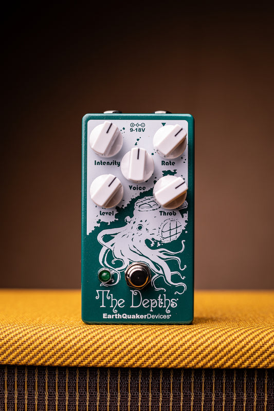 EarthQuaker Devices The Depths Optical Vibe Machine Pedal