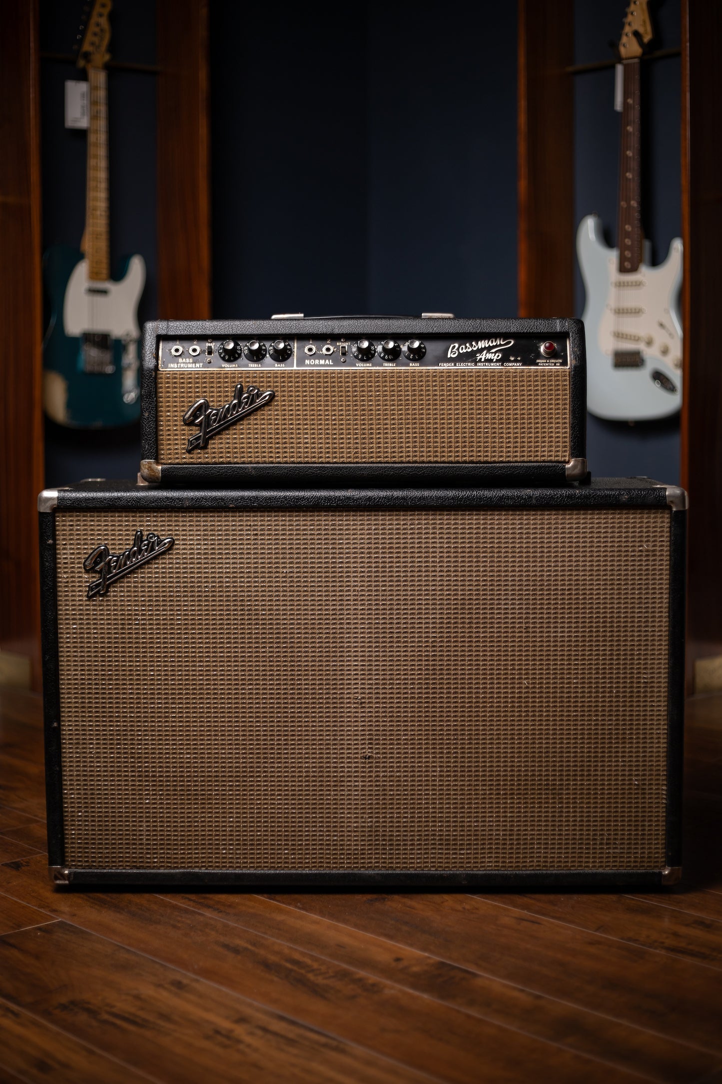 1965 Fender Bassman Head and 212 Cabinet