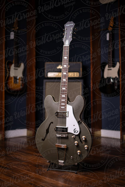 Epiphone Casino Worn Electric Guitar - Worn Olive Drab
