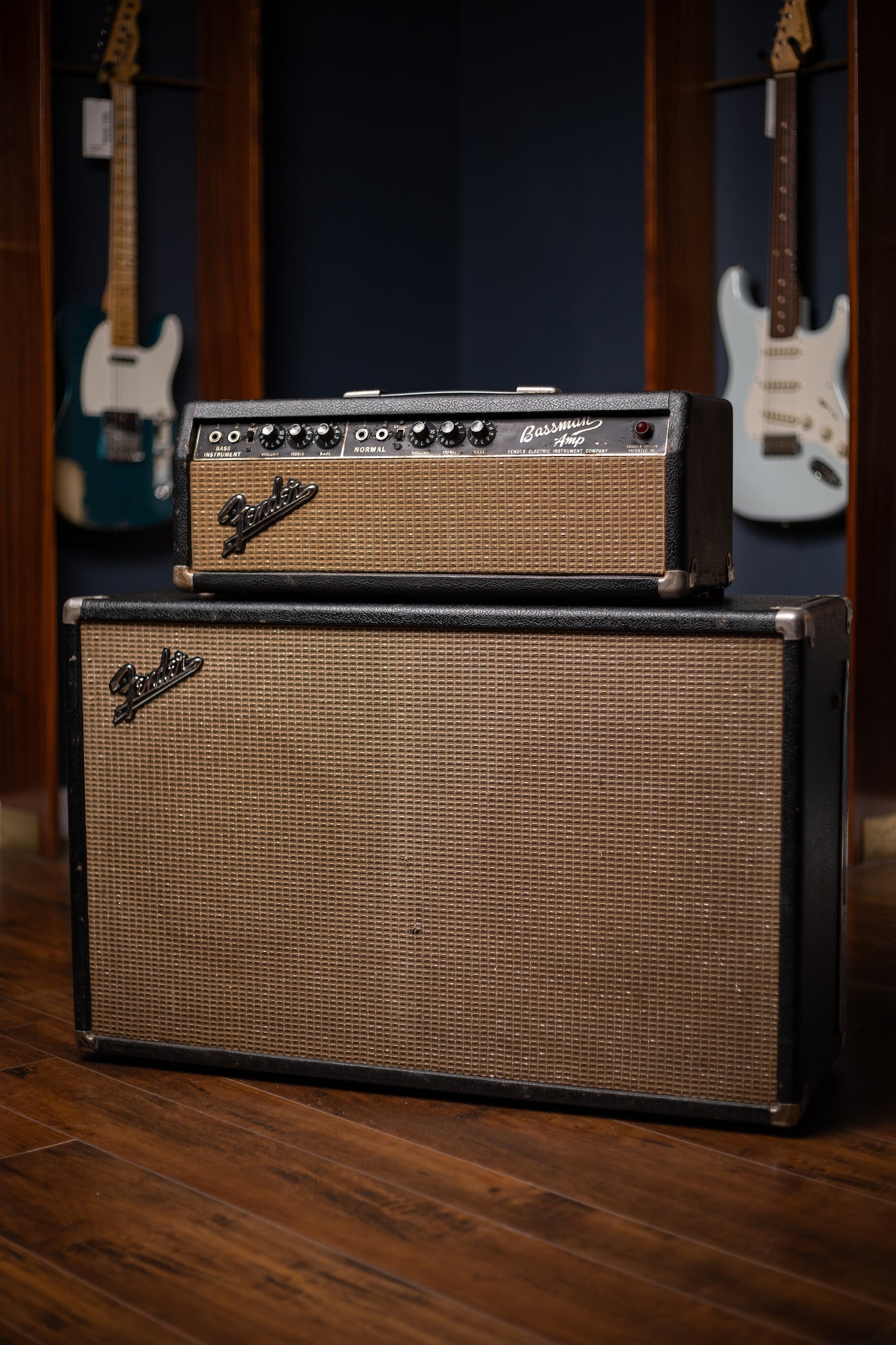 1965 Fender Bassman Head and 212 Cabinet