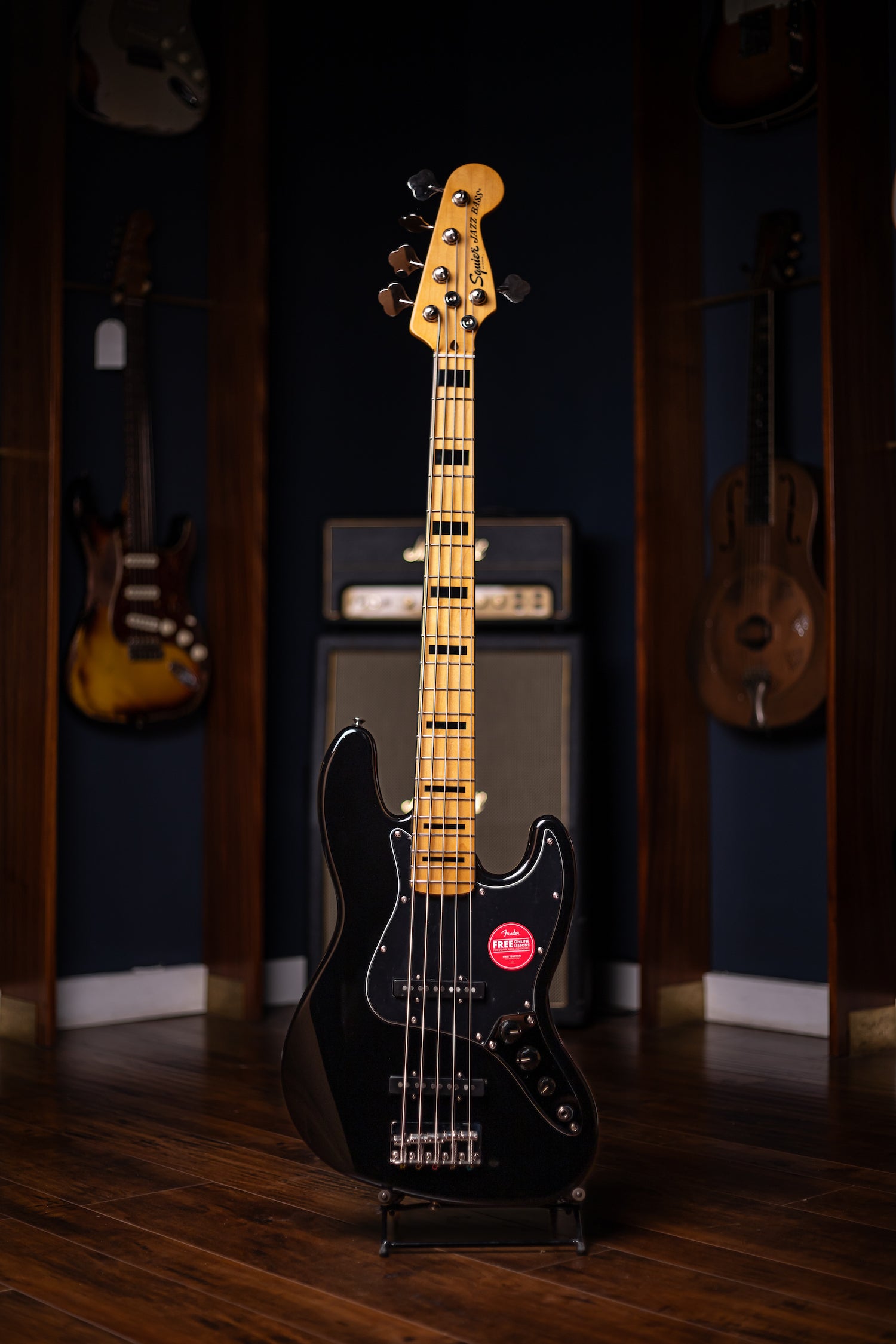 Squier Classic Vibe '70s Jazz Bass V - Black