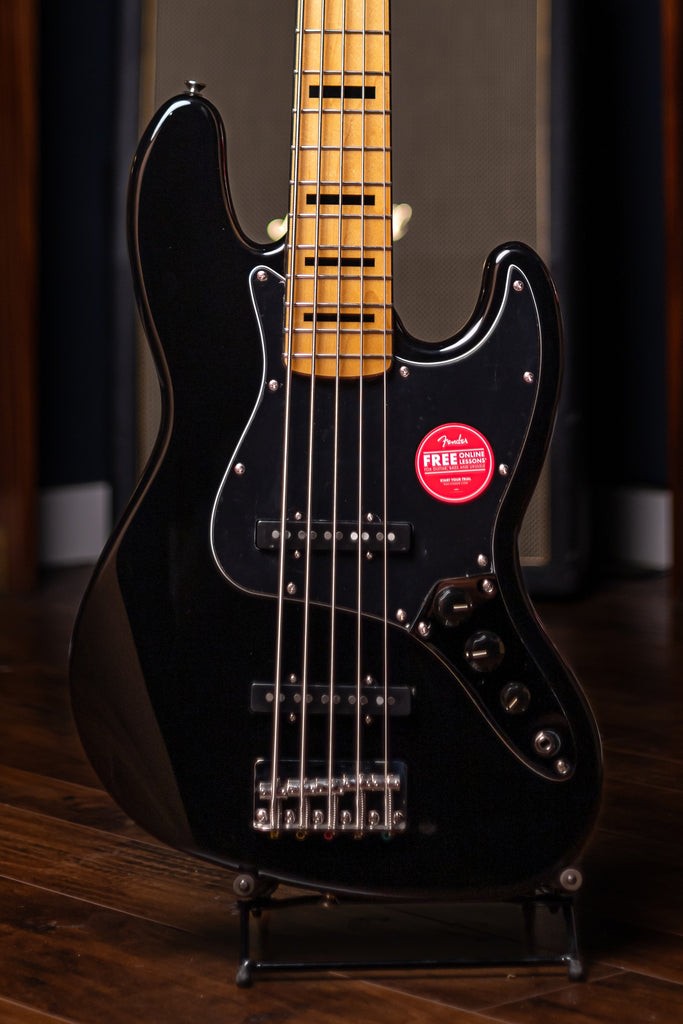 Squier Classic Vibe '70s Jazz Bass V - Black