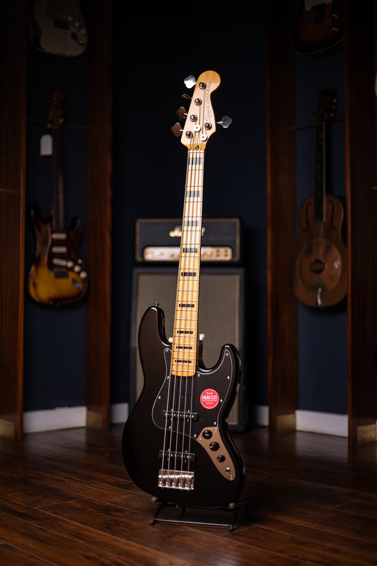 Squier Classic Vibe '70s Jazz Bass V - Black