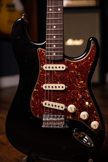 Fender Custom Shop Postmodern Stratocaster Journeyman Relic with Closet Classic Hardware - Aged Black
