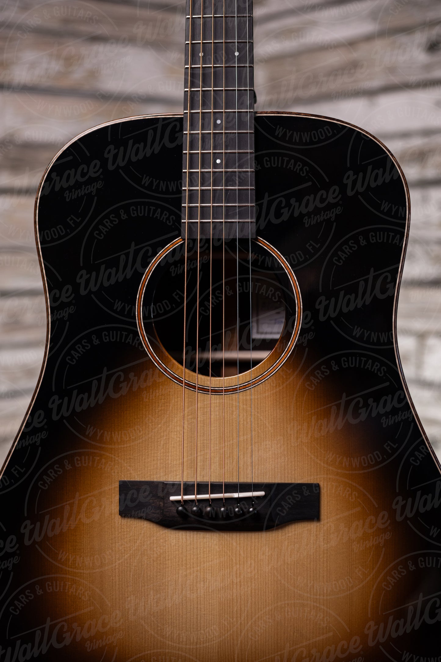 Bedell Coffee House Dreadnought Acoustic Guitar - Sunburst