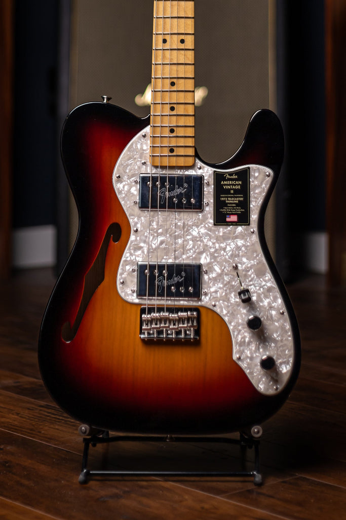 Fender American Vintage II 1972 Telecaster® Thinline  Electric Guitar - 3-Color Sunburst