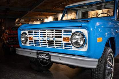 1969 Ford Bronco Half Cab | Harbor Blue