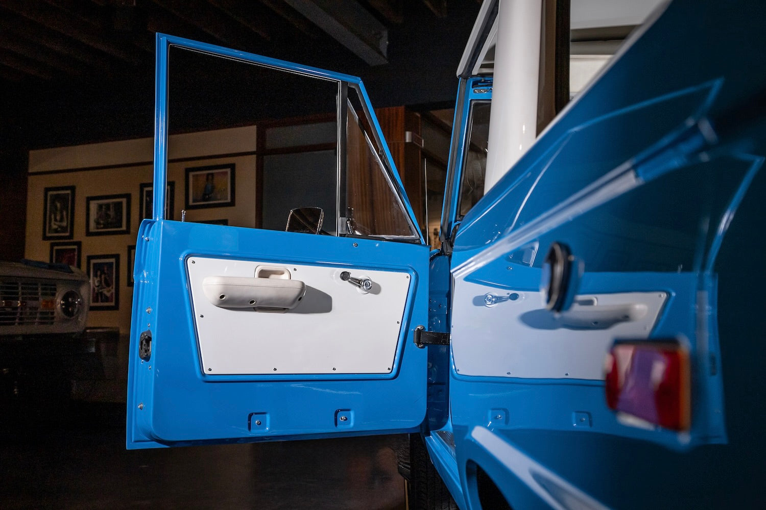 1969 Ford Bronco Half Cab | Harbor Blue