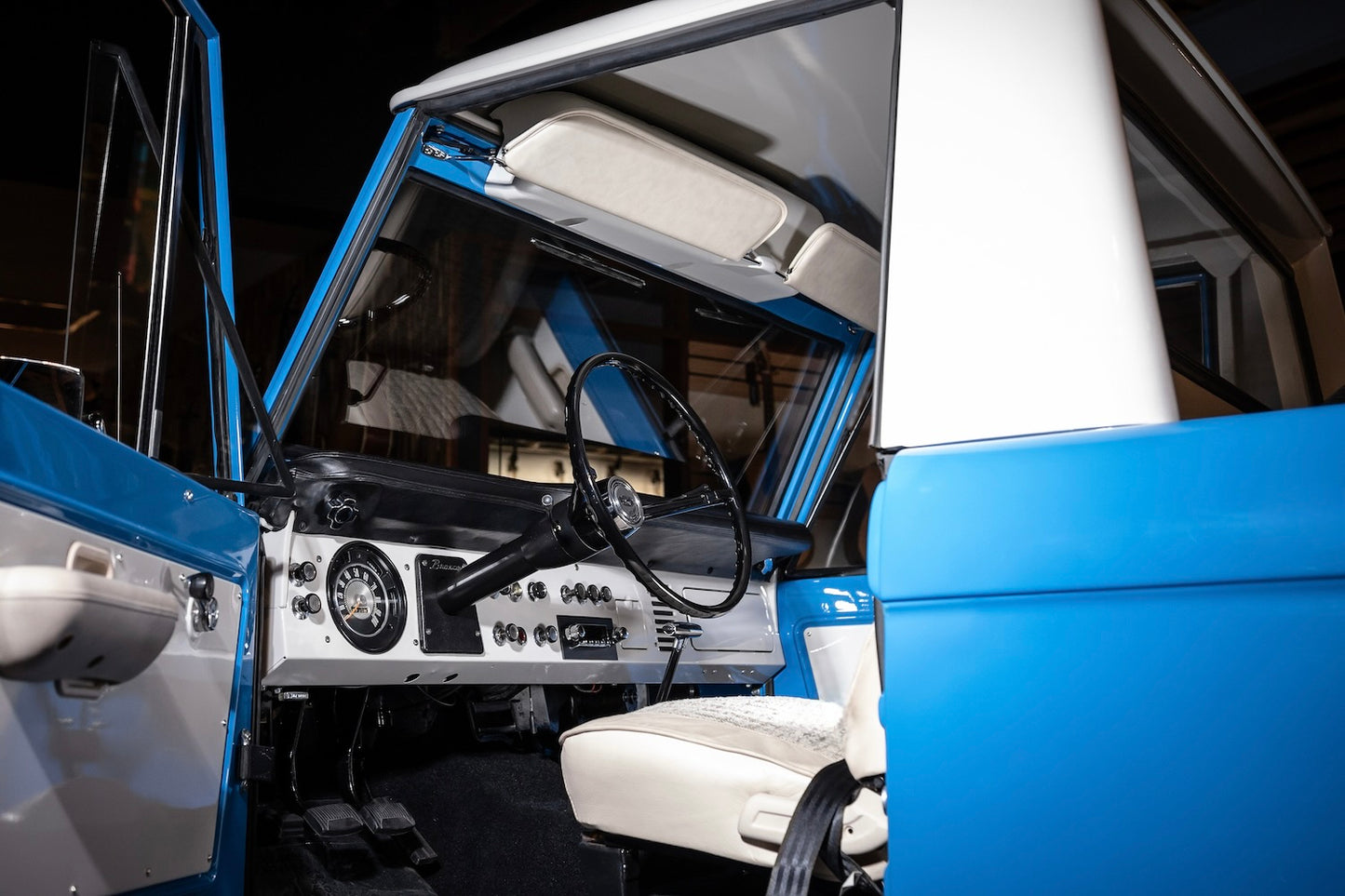 1969 Ford Bronco Half Cab | Harbor Blue