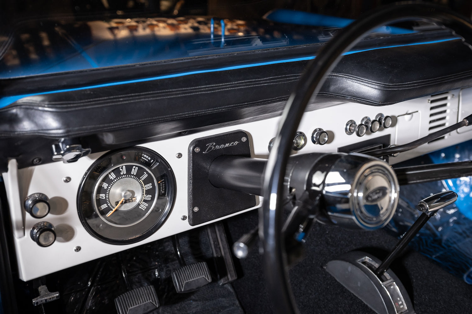 1969 Ford Bronco Half Cab | Harbor Blue