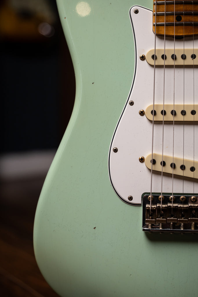 Fender Custom Shop Post Modern Stratocaster Journeyman Relic Electric Guitar - Aged Surf Green