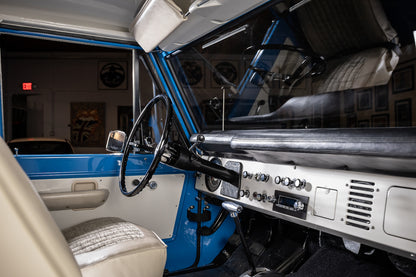 1969 Ford Bronco Half Cab | Harbor Blue