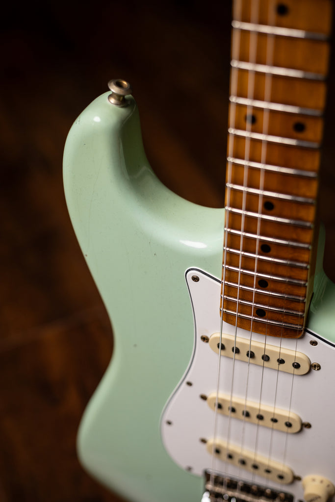 Fender Custom Shop Post Modern Stratocaster Journeyman Relic Electric Guitar - Aged Surf Green