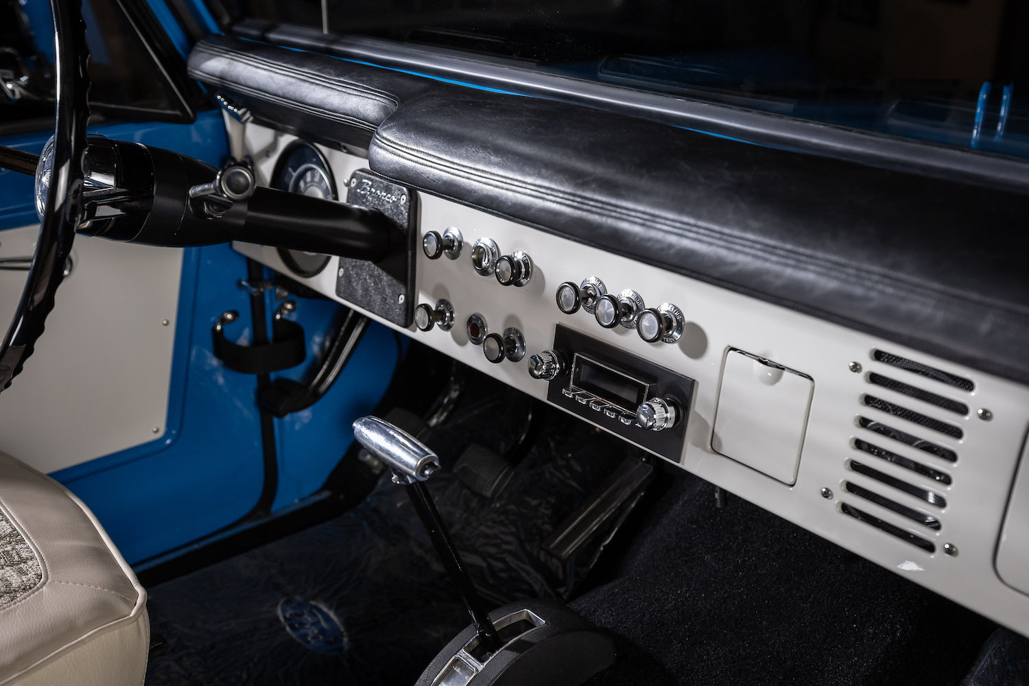 1969 Ford Bronco Half Cab | Harbor Blue
